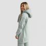 Felpa con Cappuccio Lunga da Donna Limitless Eucalypt - GymBeam XL