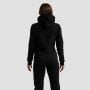 Felpa con Cappuccio e Zip da Donna Limitless Black - GymBeam XS