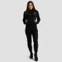 Felpa con Cappuccio e Zip da Donna Limitless Black - GymBeam XS