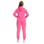 Felpa con Cappuccio e Zip da Donna Limitless Dragonfruit - GymBeam XS