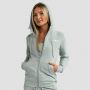 Felpa con Cappuccio e Zip da Donna Limitless Eucalypt - GymBeam M