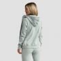 Felpa con Cappuccio e Zip da Donna Limitless Eucalypt - GymBeam M