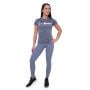T-Shirt da Donna Mesh Essence Denim Blue - GymBeam XS
