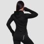 Felpa 1/2 Zip Pulse Running da Donna Black - GymBeam XS