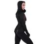 Felpa 1/2 Zip Pulse Running da Donna Black - GymBeam XS