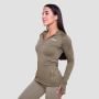 Felpa 1/2 Zip Pulse Running da Donna Vetiver - GymBeam M
