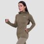 Felpa 1/2 Zip Pulse Running da Donna Vetiver - GymBeam M