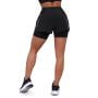 Pantaloncini 2in1 Pulse Running da Donna Black - GymBeam XL