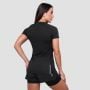 T-Shirt Pulse Running da Donna Black - GymBeam XL