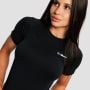 T-Shirt da Donna Pulse X Running Black - GymBeam XS