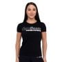 T-Shirt da Donna Pure Ambition Black - GymBeam S