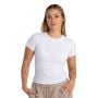 Maglietta a Coste da Donna White - STRIX XL