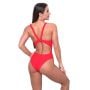 Costume da Bagno Intero Sport Red - GymBeam S