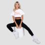 Crop Top Thrive White - GymBeam L