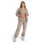 Felpa con Cappuccio e Zip da Donna Taupe - STRIX XS