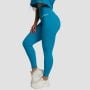 Leggings a Vita Alta da Donna Limitless Aquamarine - GymBeam M