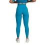 Leggings a Vita Alta da Donna Limitless Aquamarine - GymBeam M