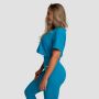 Leggings a Vita Alta da Donna Limitless Aquamarine - GymBeam M