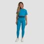 Leggings a Vita Alta da Donna Limitless Aquamarine - GymBeam M
