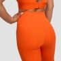 Leggings a Vita Alta da Donna Limitless Orange - GymBeam S
