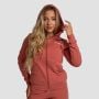 Felpa con Cappuccio e Zip da Donna Limitless Cinnamon - GymBeam XS