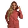 Felpa con Cappuccio e Zip da Donna Limitless Cinnamon - GymBeam XS