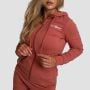 Felpa con Cappuccio e Zip da Donna Limitless Cinnamon - GymBeam XS