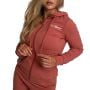 Felpa con Cappuccio e Zip da Donna Limitless Cinnamon - GymBeam XS