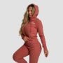 Felpa con Cappuccio e Zip da Donna Limitless Cinnamon - GymBeam XS