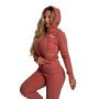 Felpa con Cappuccio e Zip da Donna Limitless Cinnamon - GymBeam XS