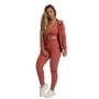 Felpa con Cappuccio e Zip da Donna Limitless Cinnamon - GymBeam XS