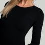 Maglia a Maniche Lunghe da Donna MERINO I Black - STRIX XS