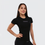 T-Shirt FIT da Donna Black - GymBeam S
