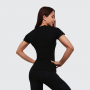 T-Shirt FIT da Donna Black - GymBeam S