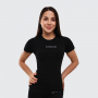 T-Shirt FIT da Donna Black - GymBeam S