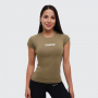 T-Shirt FIT da Donna Olive - GymBeam XL
