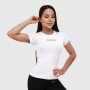T-Shirt FIT da Donna White - GymBeam S