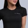 T-Shirt TRN da Donna Black - GymBeam XS