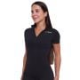T-Shirt Cropped Ignite da Donna Black - GymBeam XL