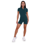 T-Shirt Cropped Ignite da Donna Dark Green - GymBeam L