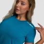 T-Shirt Sportiva da Donna Limitless Aquamarine - GymBeam XXL