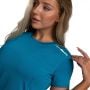 T-Shirt Sportiva da Donna Limitless Aquamarine - GymBeam XXL