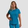 T-Shirt Sportiva da Donna Limitless Aquamarine - GymBeam XXL