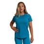 T-Shirt Sportiva da Donna Limitless Aquamarine - GymBeam XXL