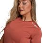 T-Shirt Sportiva da Donna Limitless Cinnamon - GymBeam XXL