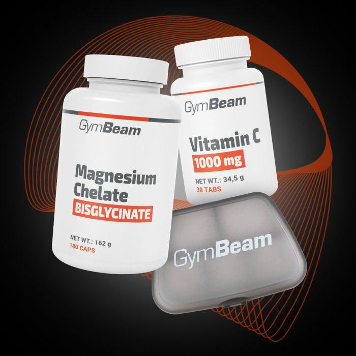 Magnesio Chelato (Bisglicinato) - GymBeam + OMAGGI 90 cps