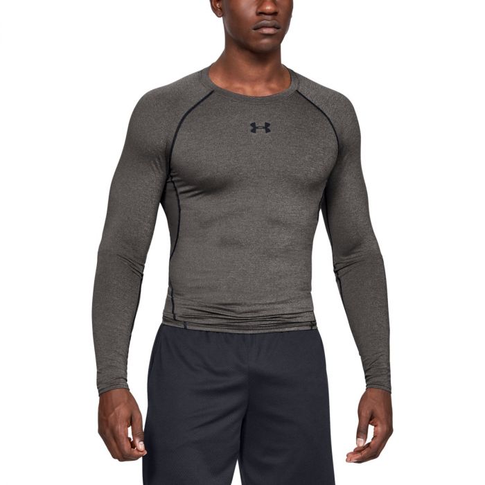 Compression T-shirt HG Armour LS Grey - Under Armour 