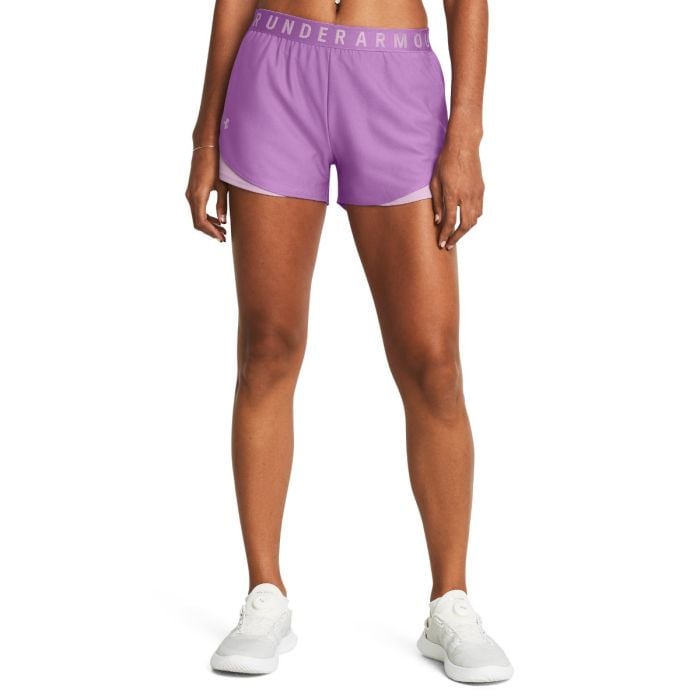 Women‘s Shorts Play Up Short 3.0 Purple - Under Armour