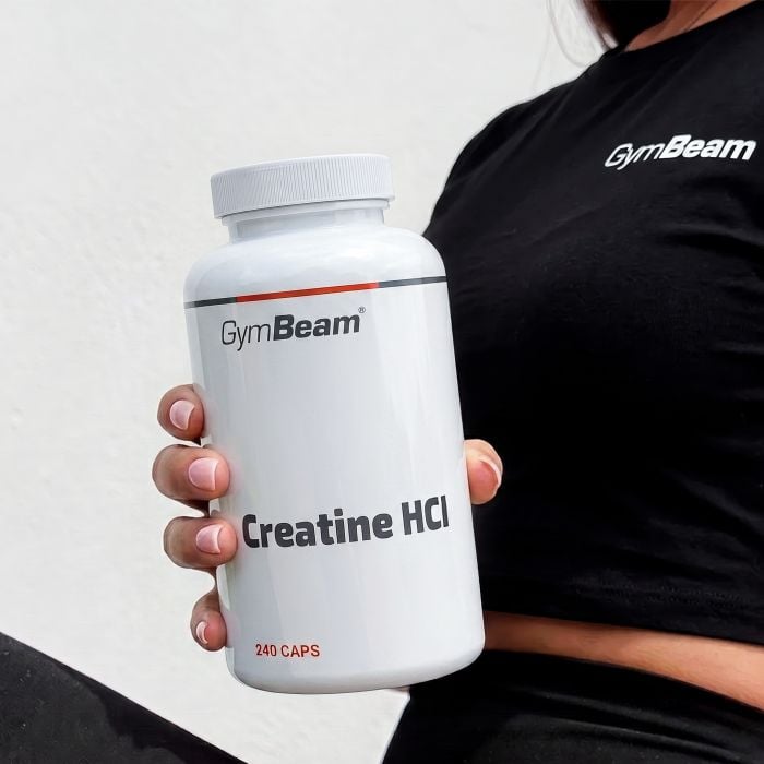 Creatina HCl - GymBeam 120 cps