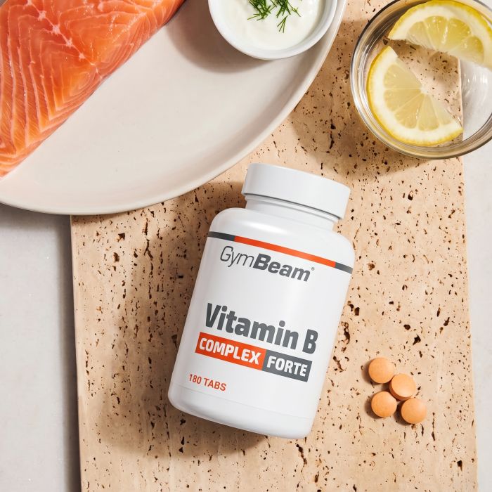 Vitamina B-Complex Forte - GymBeam 90 cpr